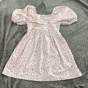 Copper Key White and Pink Floral Dress